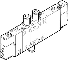 Festo 5/3 Exhausted Air Solenoid Valve QS-8 570l/min - 196900