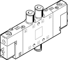 Festo 5/2 Bistable Air Solenoid Valve QS-6 400l/min - 196907