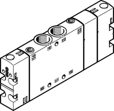 Festo 5/3 Pressurized Basic Valve G1/4 1300l/min - 550161