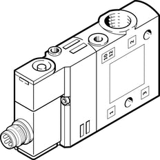 Festo 3/2 NC Monostable Air Solenoid Valve G1/8 900l/min - 550247
