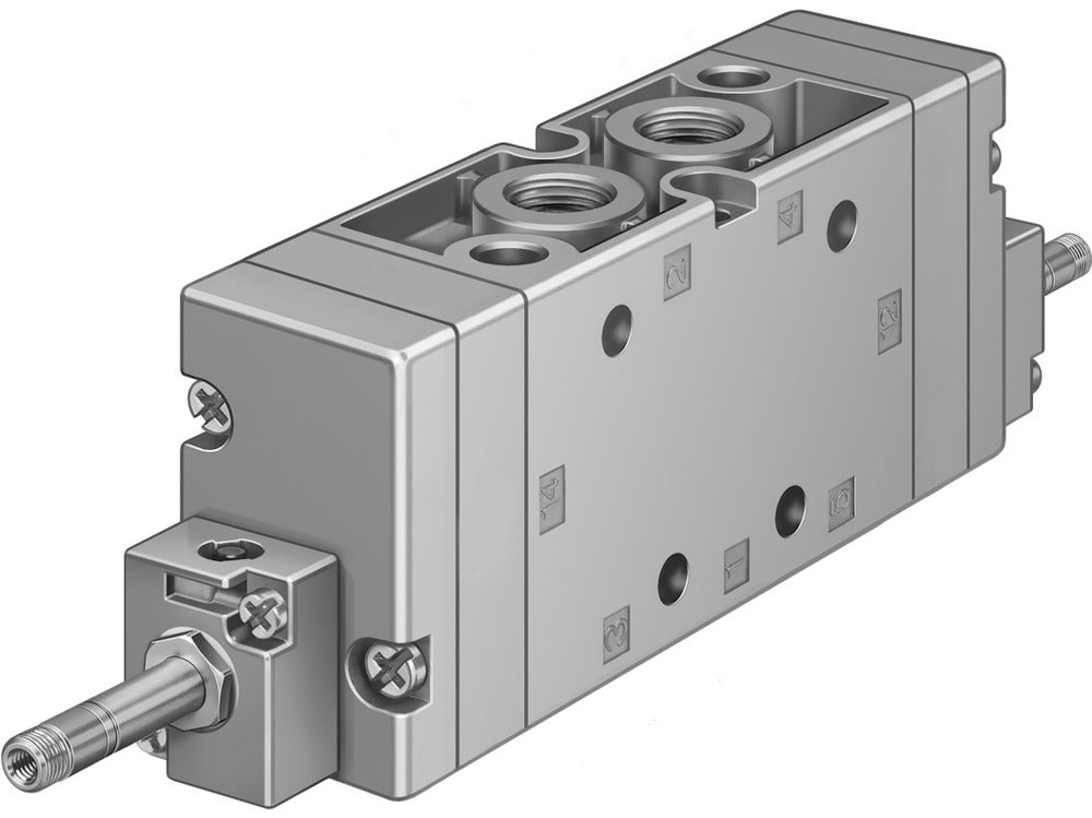 Festo 5/3 Pressurized Air Solenoid Valve G3/8 2600l/min - 31319