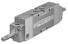 Festo 5/3 Exhausted Air Solenoid Valve G1/8 1000l/min - 535942