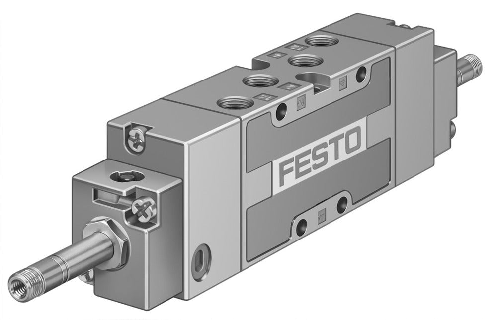 Festo 5/3 Pressurized Air Solenoid Valve G1/8 1000l/min - 535951