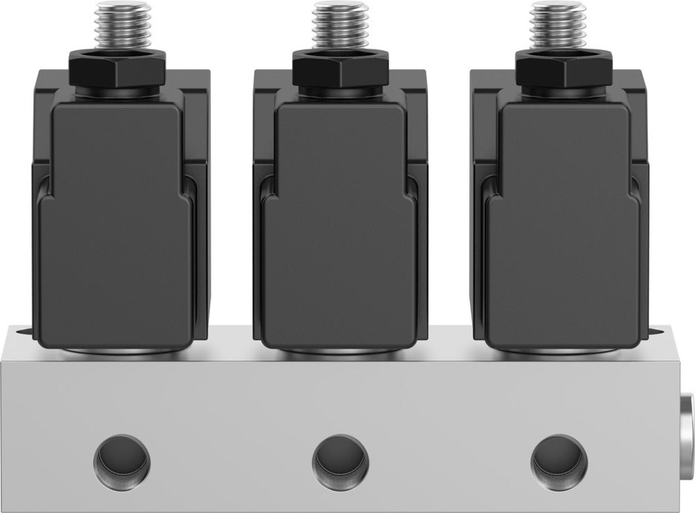 Festo 3x3/2 NC Monostable Air Solenoid Valve G1/4 160l/min - 6687