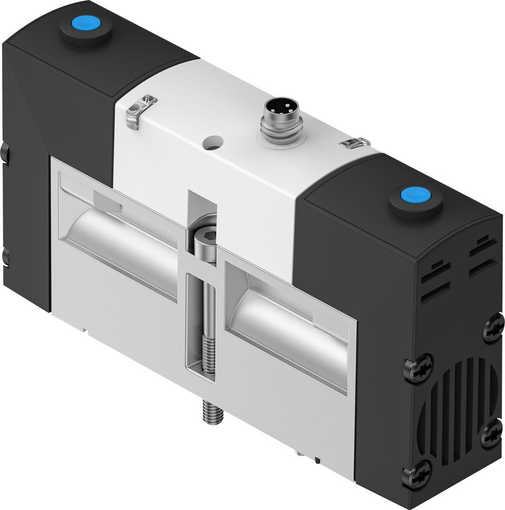 Festo 5/3 NC Air Solenoid Valve Size 26mm ISO 15407-1 1000l/min - 534539