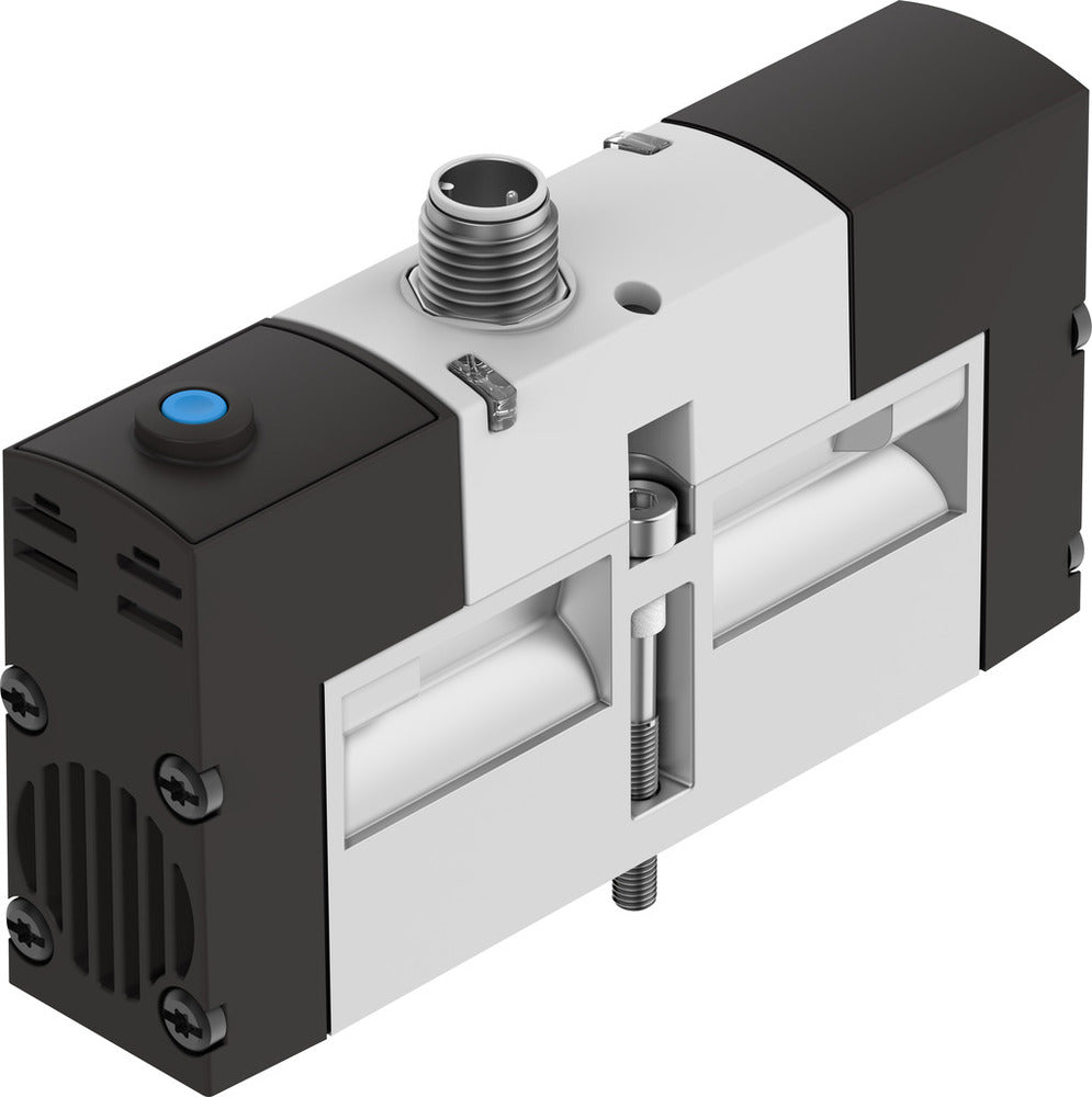 Festo 5/2 Monostable Air Solenoid Valve Size 26mm ISO 15407-1 1100l/min - 534555