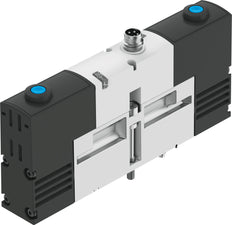 Festo 5/3 Exhausted Air Solenoid Valve Size 18mm ISO 15407-1 Size 02 VDMA 24563 450l/min - 534779
