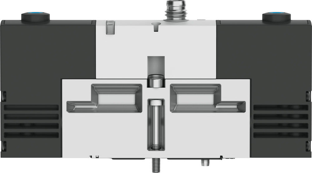 Festo 2x3/2 NO Monostable Air Solenoid Valve Size 18mm ISO 15407-1 Size 02 VDMA 24563 400l/min - 534772