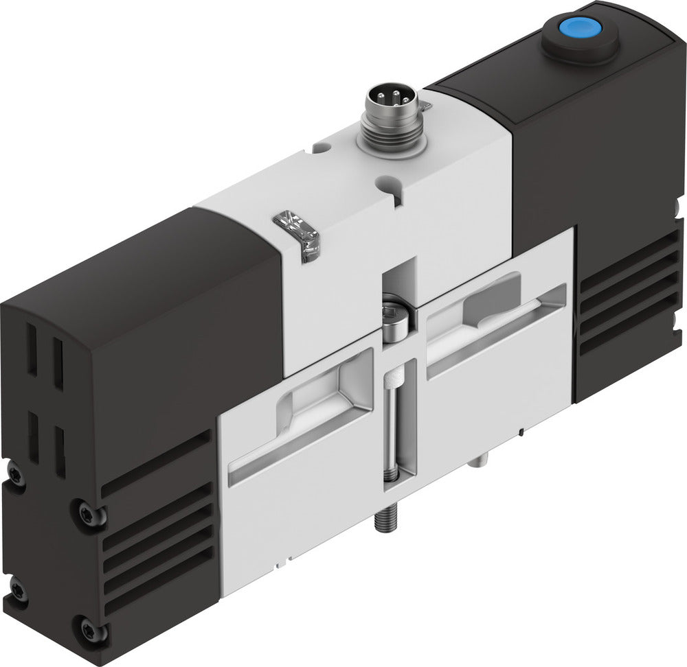 Festo 5/2 Monostable Air Solenoid Valve Size 18mm ISO 15407-1 Size 02 VDMA 24563 550l/min - 534784