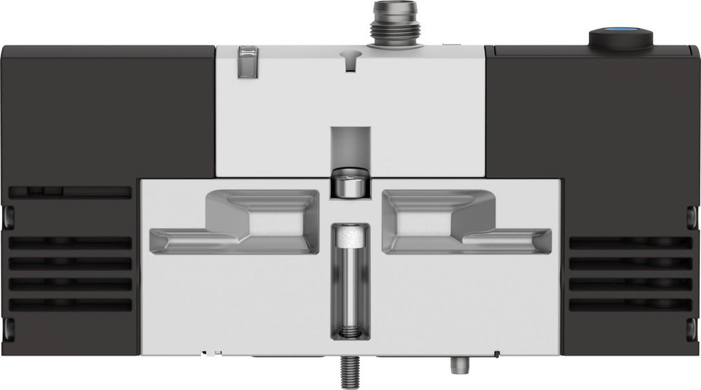 Festo 5/2 Monostable Air Solenoid Valve Size 18mm ISO 15407-1 Size 02 VDMA 24563 550l/min - 534785