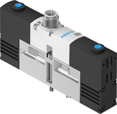 Festo 2x3/2 NC Monostable Air Solenoid Valve Size 18mm ISO 15407-1 Size 02 VDMA 24563 400l/min - 546774