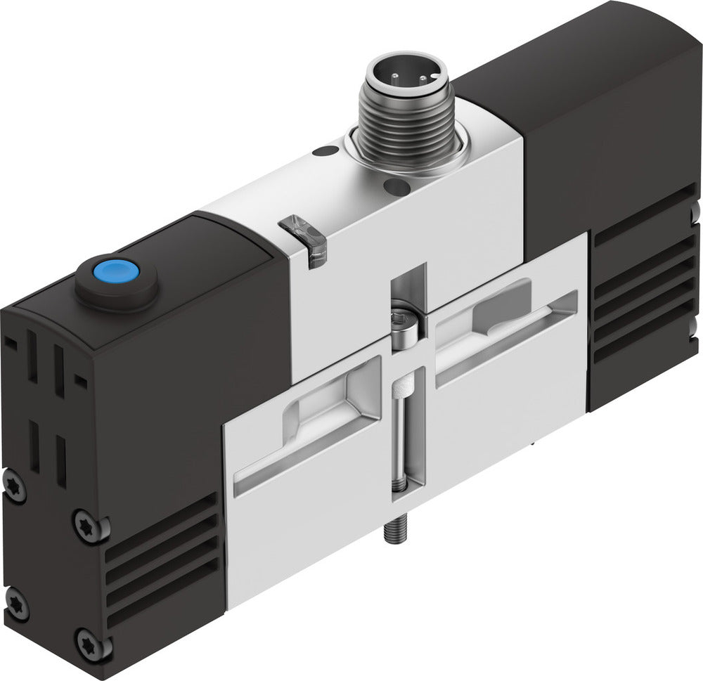 Festo 5/2 Monostable Air Solenoid Valve Size 18mm ISO 15407-1 Size 02 VDMA 24563 550l/min - 546767