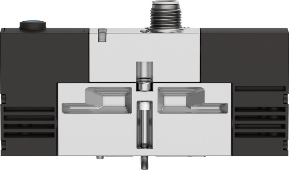 Festo 5/2 Monostable Air Solenoid Valve Size 18mm ISO 15407-1 Size 02 VDMA 24563 550l/min - 546767
