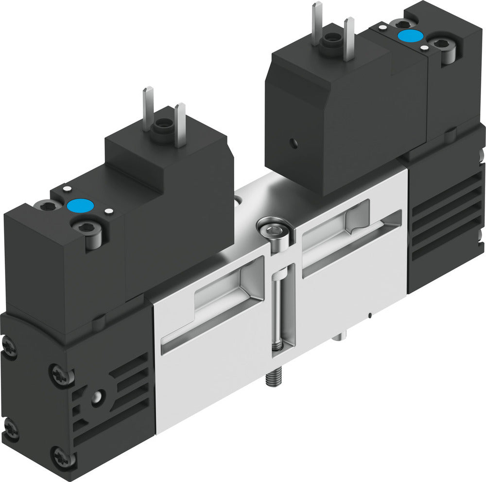 Festo 5/3 Exhausted Air Solenoid Valve Size 18mm ISO 15407-1 450l/min - 547125
