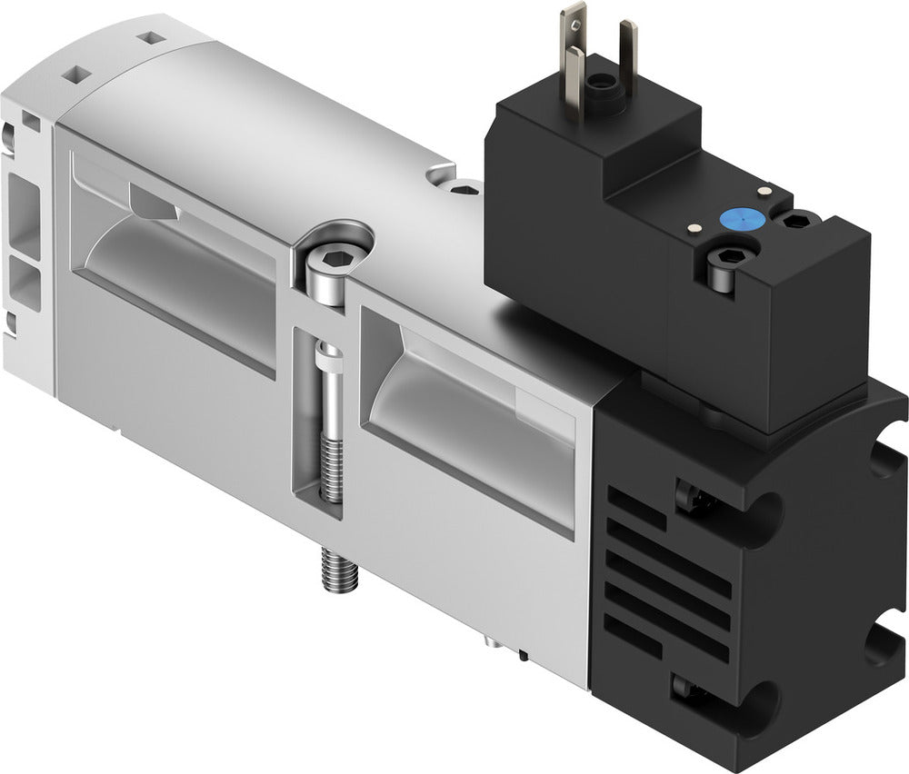 Festo 5/2 Monostable Air Solenoid Valve Size 26mm ISO 15407-1 1100l/min - 547200