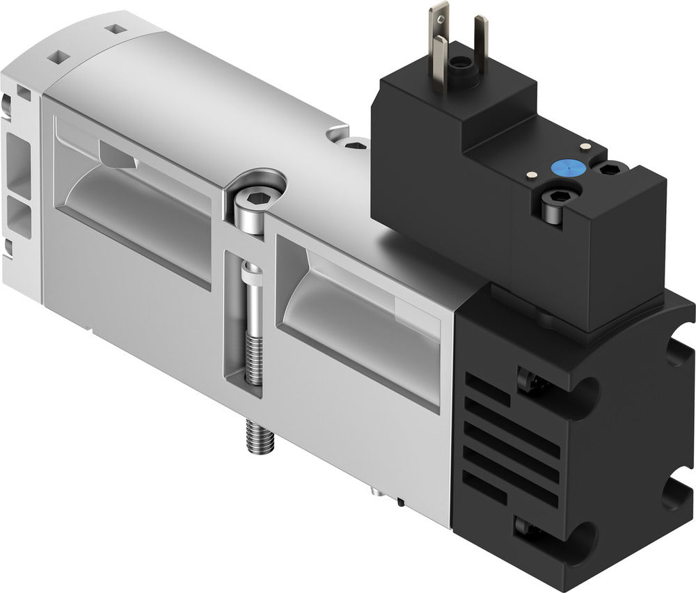 Festo 5/2 Monostable Air Solenoid Valve Size 18mm ISO 15407-1 550l/min - 547179