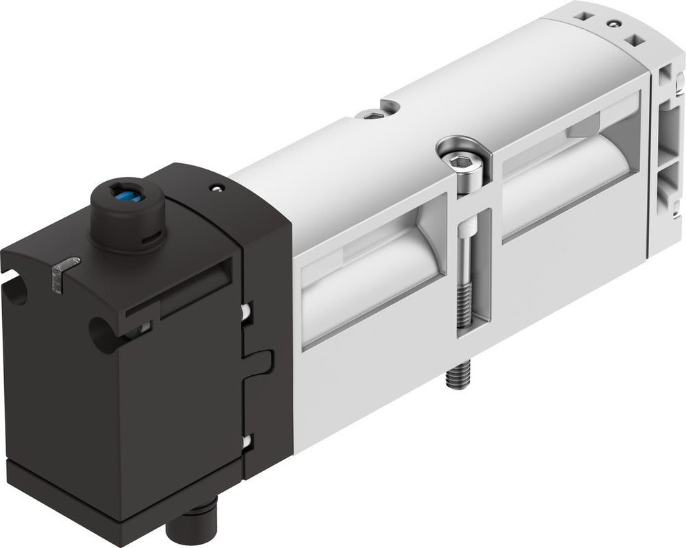 Festo 5/2 Monostable Air Solenoid Valve Size 26mm ISO 15407-2 1100l/min - 8033021