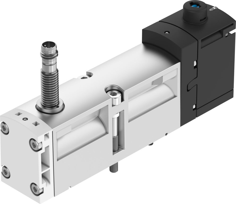 Festo 5/2 Monostable Air Solenoid Valve Size 26mm ISO 15407-2 1100l/min - 8033054