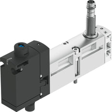 Festo 5/2 Monostable Air Solenoid Valve Size 18mm ISO 15407-2 550l/min - 8033478
