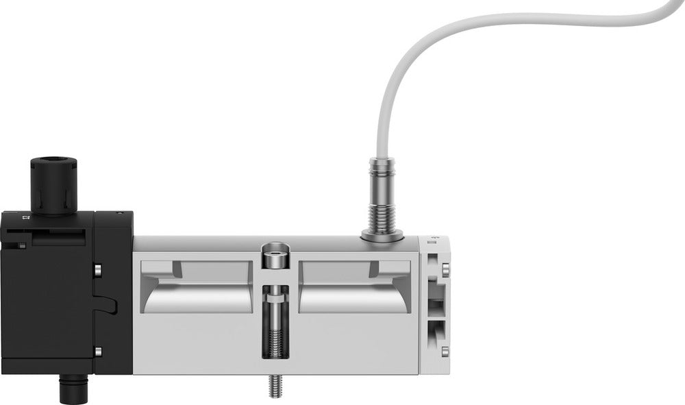 Festo 5/2 Monostable Air Solenoid Valve Size 26mm ISO 15407-2 1100l/min - 8033030