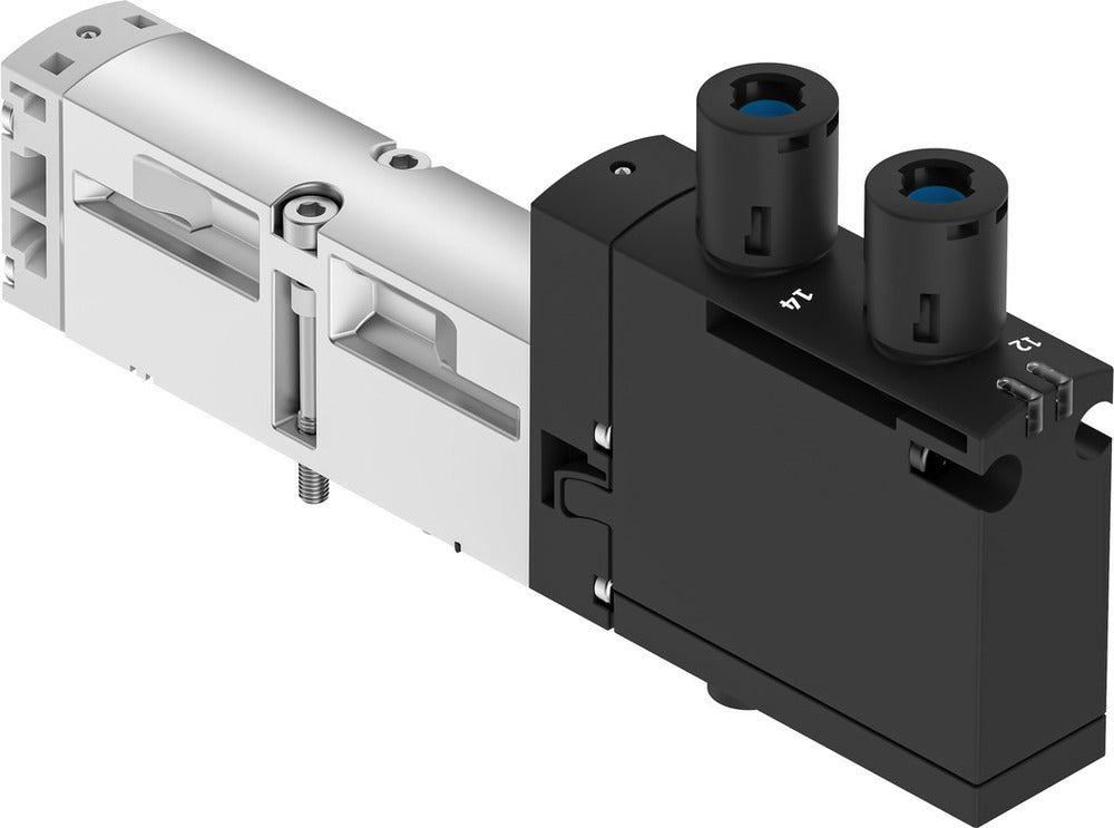 Festo 2x3/2 NO Monostable Air Solenoid Valve Size 18mm ISO 15407-2 400l/min - 8033446