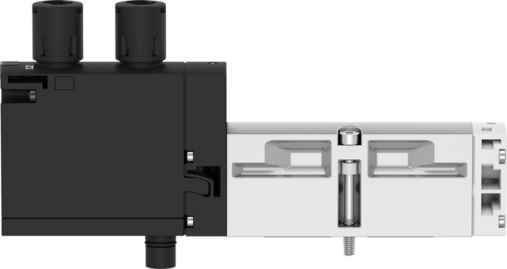 Festo 2x3/2 NO Monostable Air Solenoid Valve Size 18mm ISO 15407-2 400l/min - 8033446