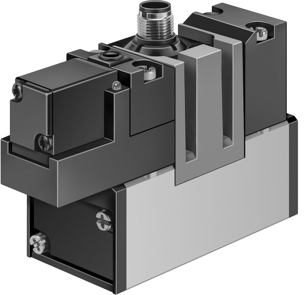 Festo 5/2 Monostable Air Solenoid Valve Size 3 ISO 5599-1 4500l/min - 184507