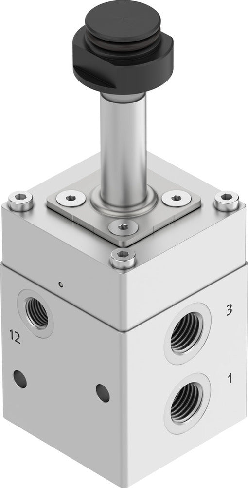 Festo 3/2 NC Monostable Pneumatic Valve 1/4 NPT 703l/min 1 - 8bar/1 - 116psi - 4514742