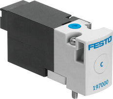 Festo 2/2 NC Monostable Air Solenoid Valve Sub-base 14l/min -0.9 - 2bar/-13 - 29psi - 197037