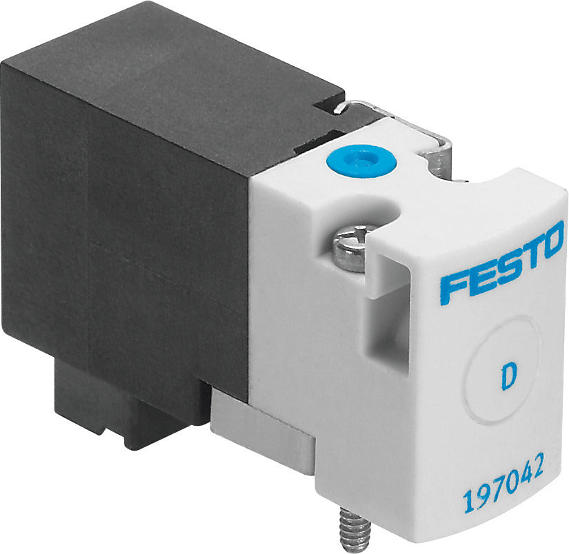 Festo 3/2 NO Monostable Air Solenoid Valve Sub-base 10l/min 0 - 6bar/0 - 87psi - 197025