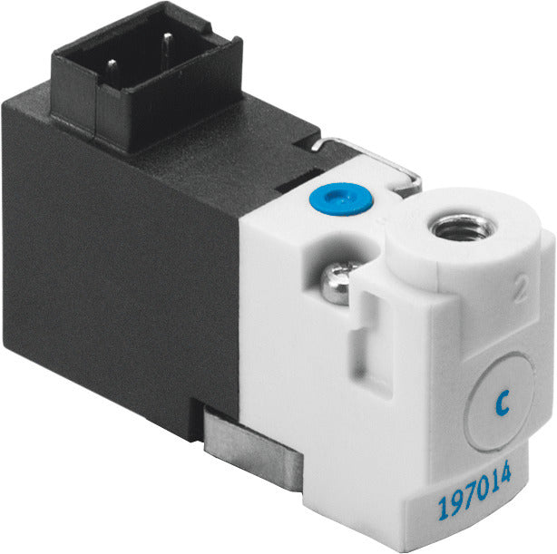 Festo 3/2 NO Monostable Air Solenoid Valve M3 10l/min 0 - 6bar/0 - 87psi - 197032