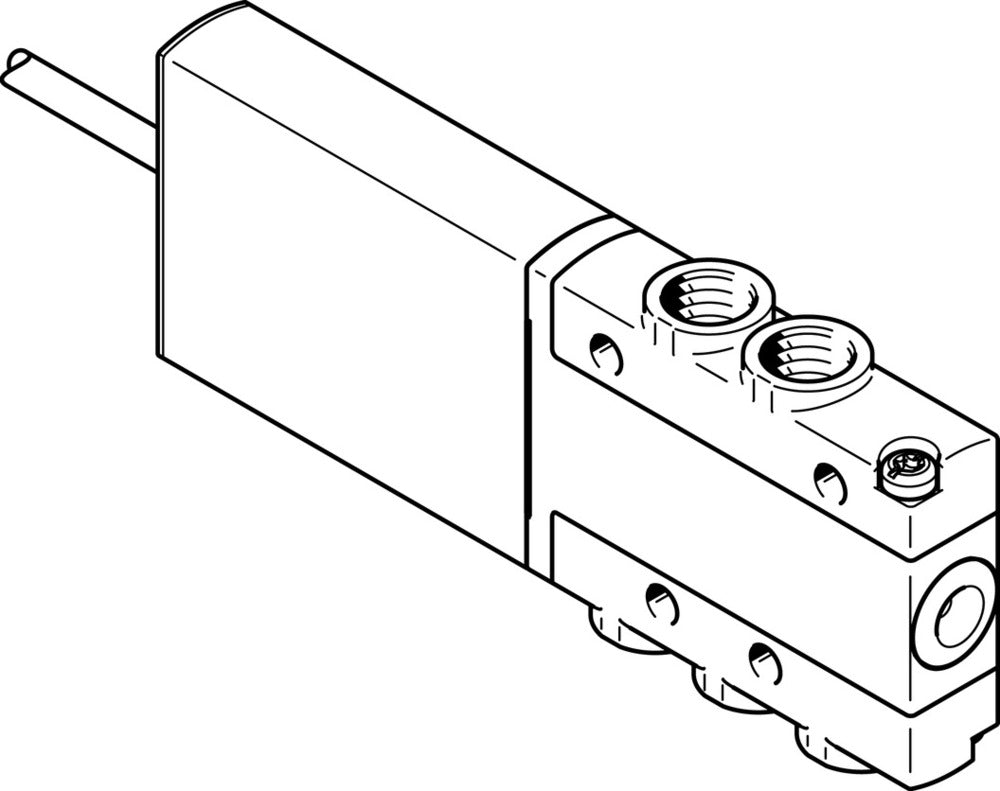 Festo 5/2 Monostable Air Solenoid Valve M7 90l/min -0.9 - 8bar/-13 - 116psi - 525115