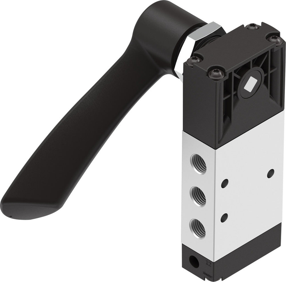 Festo 5/3 NC Hand Lever Valve G1/8 700l/min -0.95 - 10bar/-14 - 145psi - 4165865