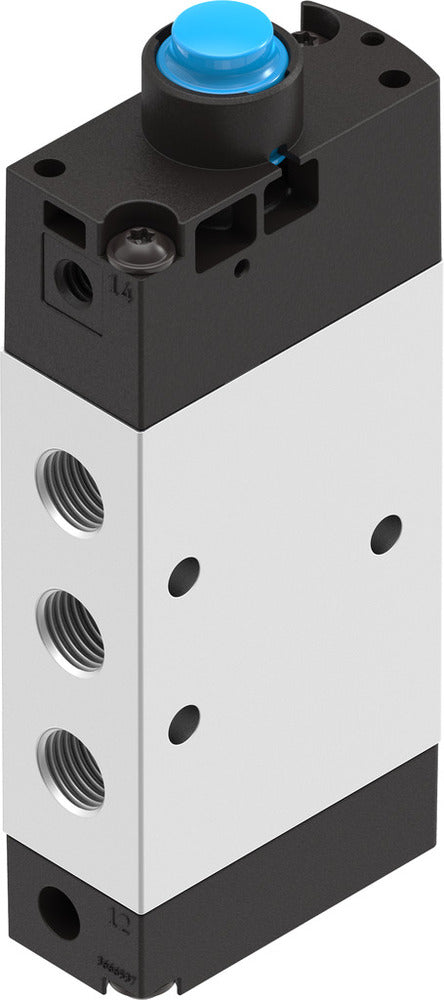 Festo 5/2 Monostable Stem Actuated Valve G1/8 750l/min -0.95 - 10bar/-14 - 145psi - 8031324