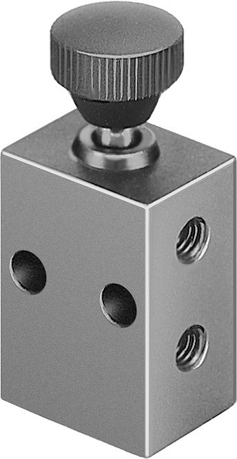 Festo 3/2 NC Monostable Pushbutton Valve M5 80l/min - 3660