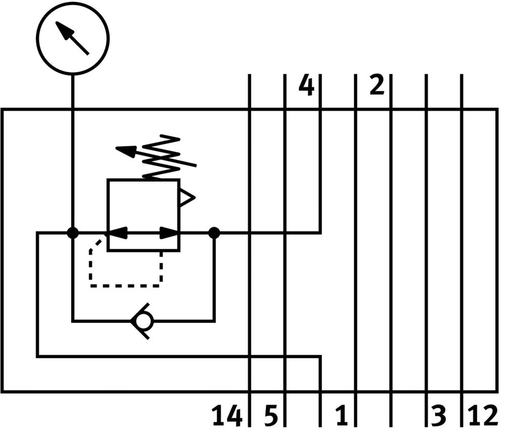 Festo Regulator Plate - 540158