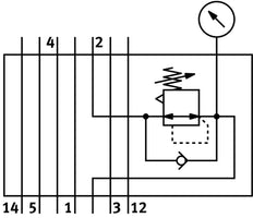 Festo Regulator Plate - 555760