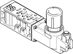 Festo Regulator Plate - 555771