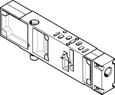 Festo Vertical Pressure Supply Plate - 540174