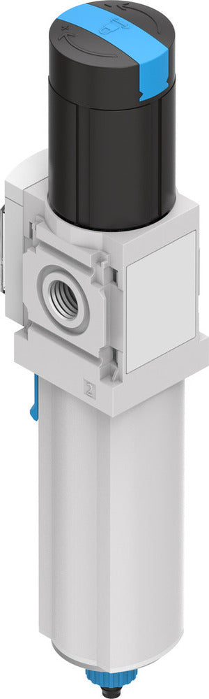Festo Compressed Air Filter Regulator G1/4'' 0.5-12bar 1200l/min 5µm - 535720