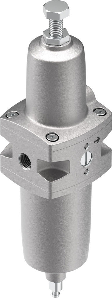 Festo Compressed Air Filter Regulator NPT1/4-18'' 0.5-7bar 1830l/min 5µm - 5394665