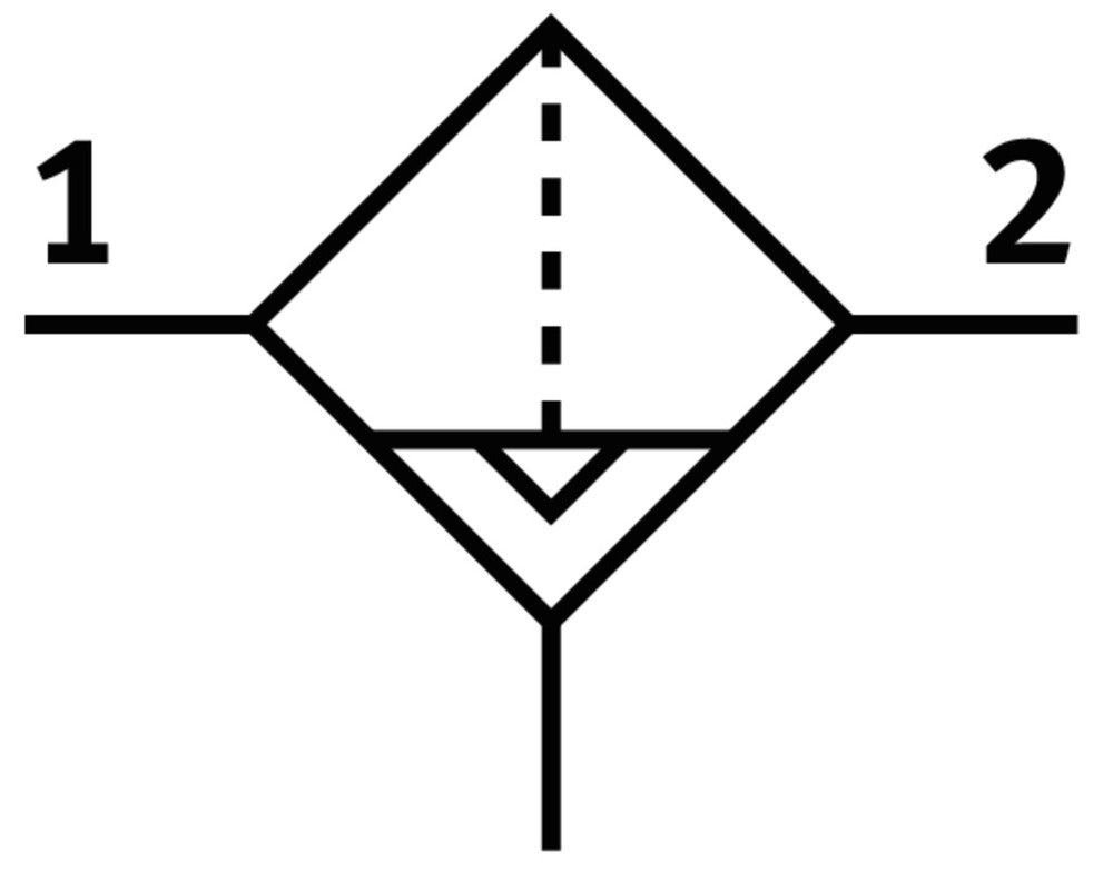 Festo Micro Filter G1/8'' 2-12bar 360l/min 0.01µm Mini - 162650