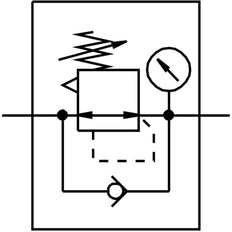 Festo Compressed Air Pressure Regulator 1-20bar - 564135