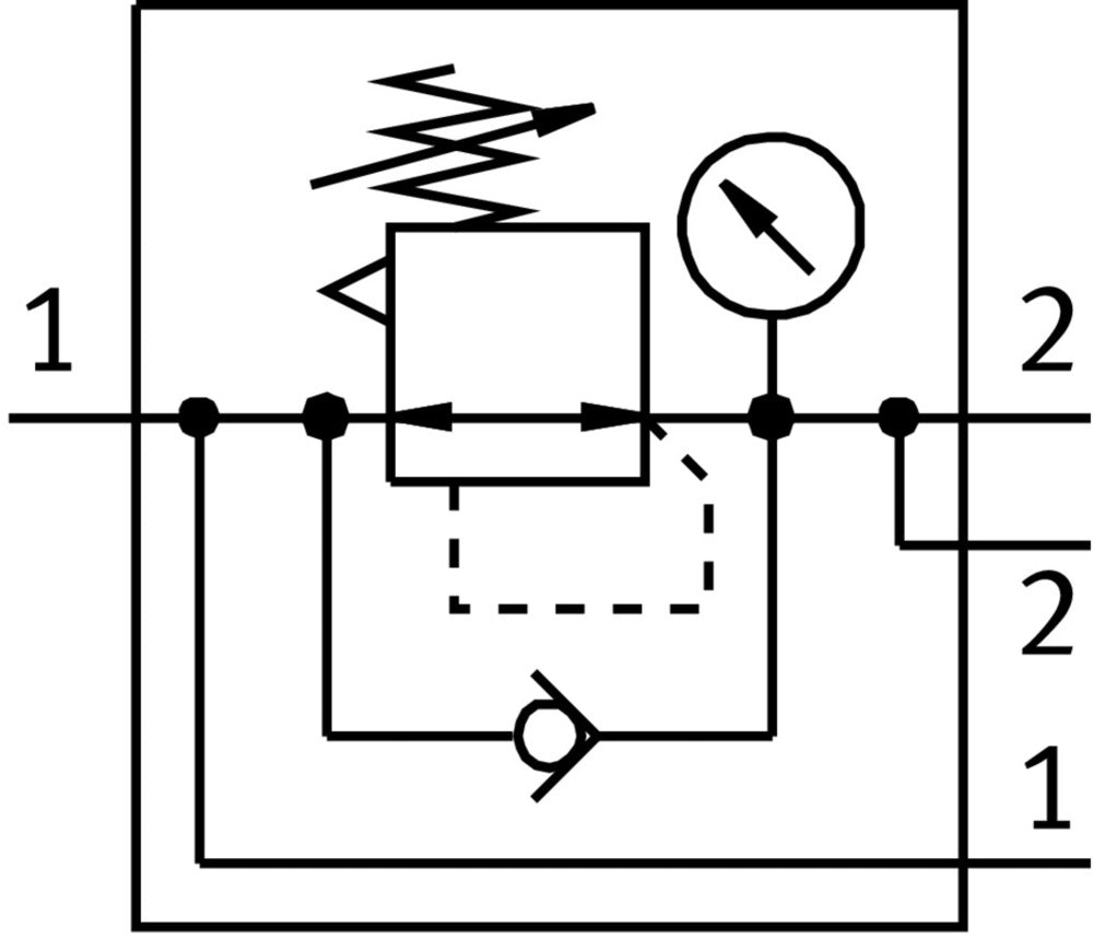 Festo Pressure Regulator G1/2'' 0.3-7bar 6300l/min - 530328