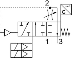 Festo Soft Start/Quick Exhaust Valve G1/2'' 3.5-10bar 4300l/min - 8038492