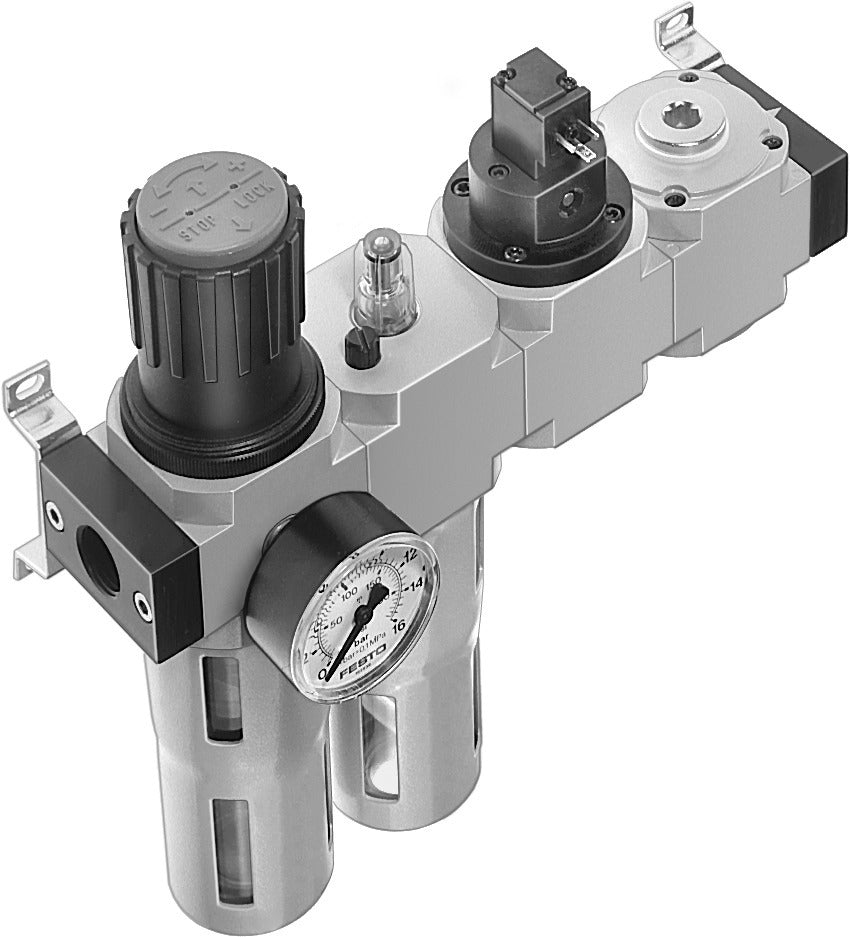 Festo Air Preparation Unit G1/8'' 2.5-12bar 550l/min 40µm Mini - 185828