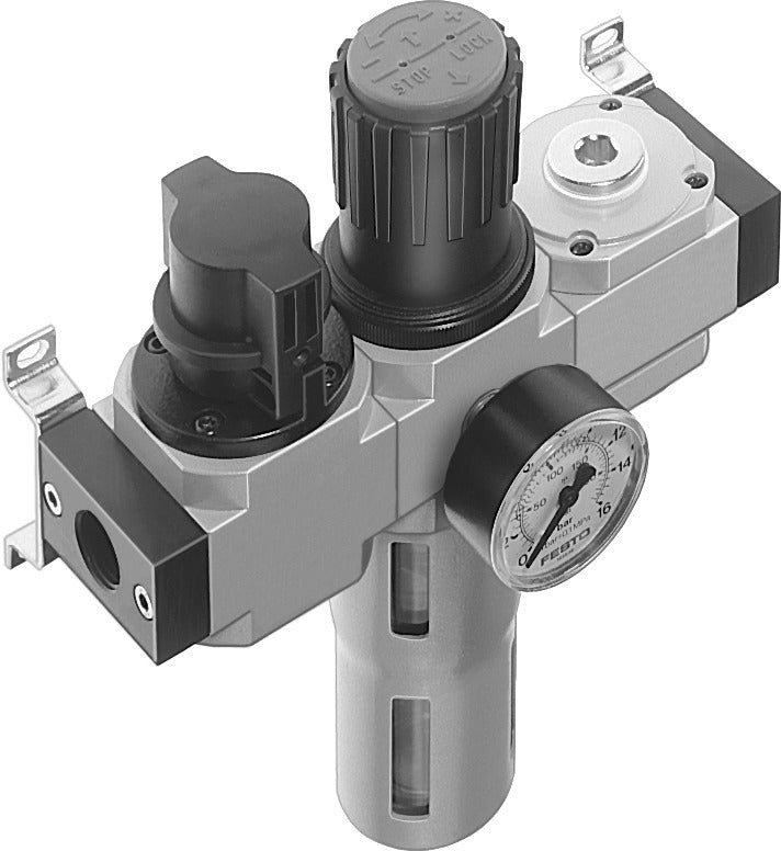 Festo Air Preparation Unit G1/2'' 0.5-12bar 2920l/min 40µm Midi - 185728