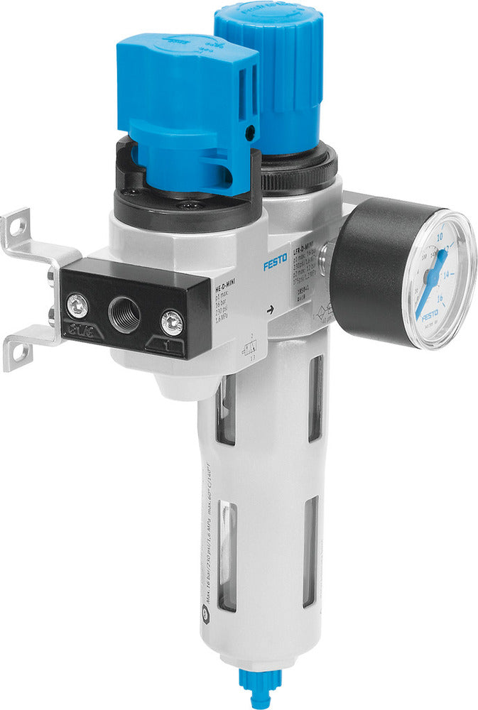 Festo Air Preparation Unit G1/4'' 0.5-12bar 1900l/min 40µm Midi - 185735