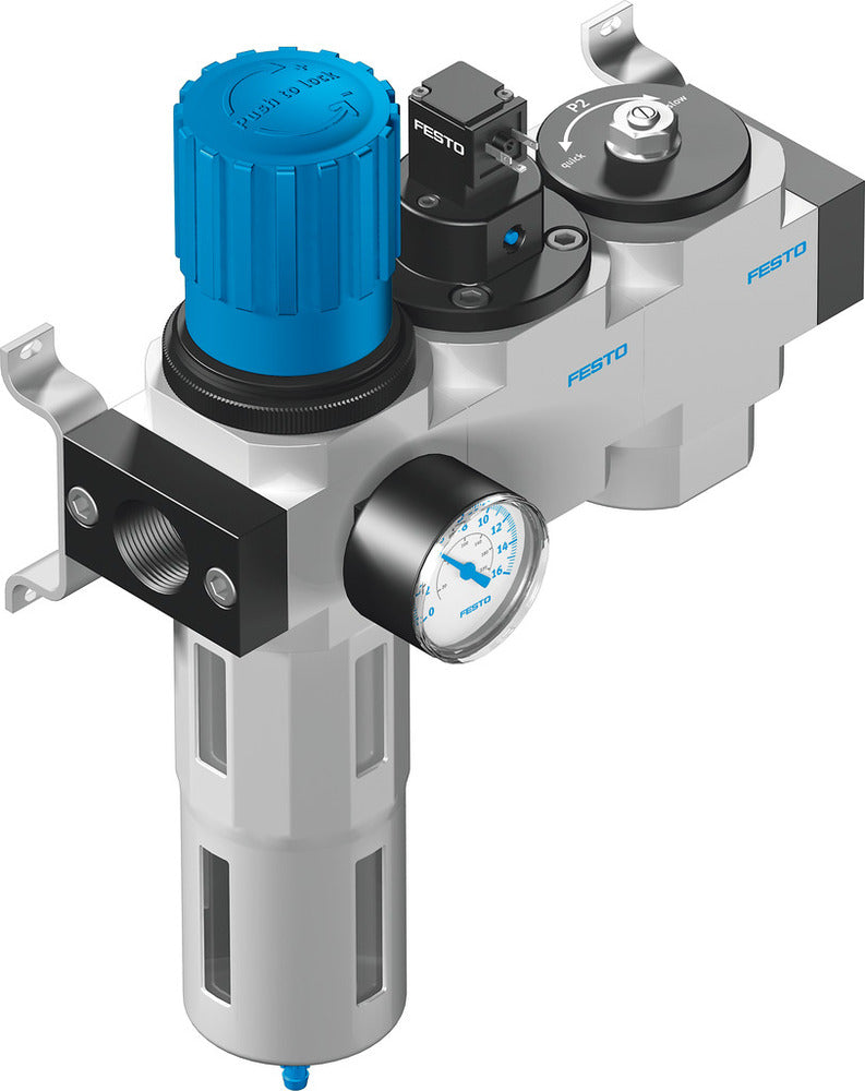 Festo Air Preparation Unit G1/4'' 2.5-12bar 1440l/min 40µm Midi - 185748