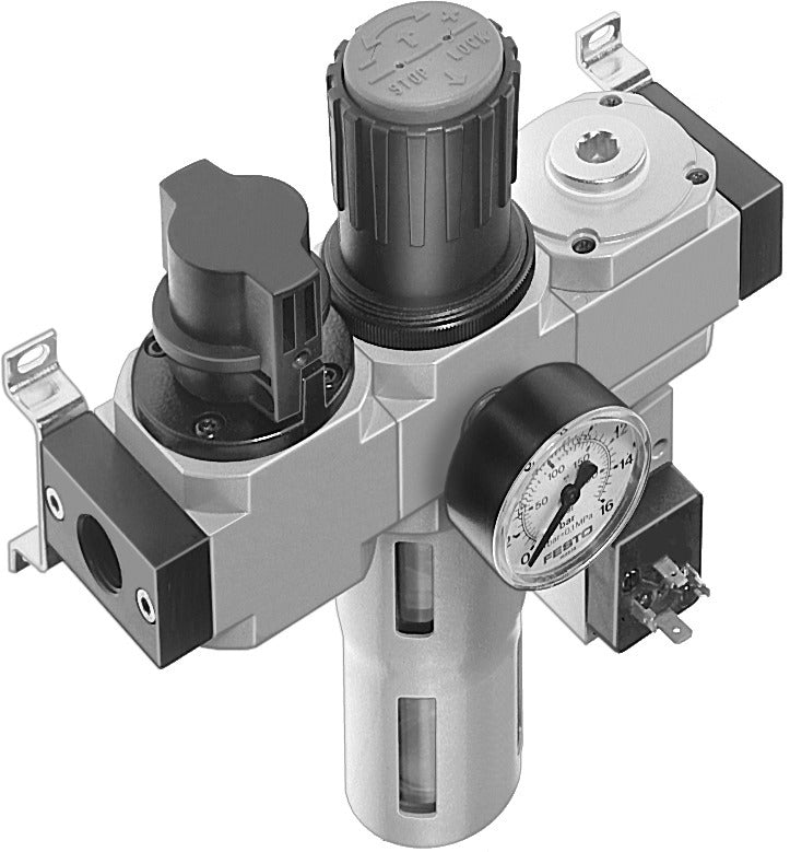 Festo Air Preparation Unit G1/2'' 0.5-12bar 2920l/min 40µm Midi - 185776